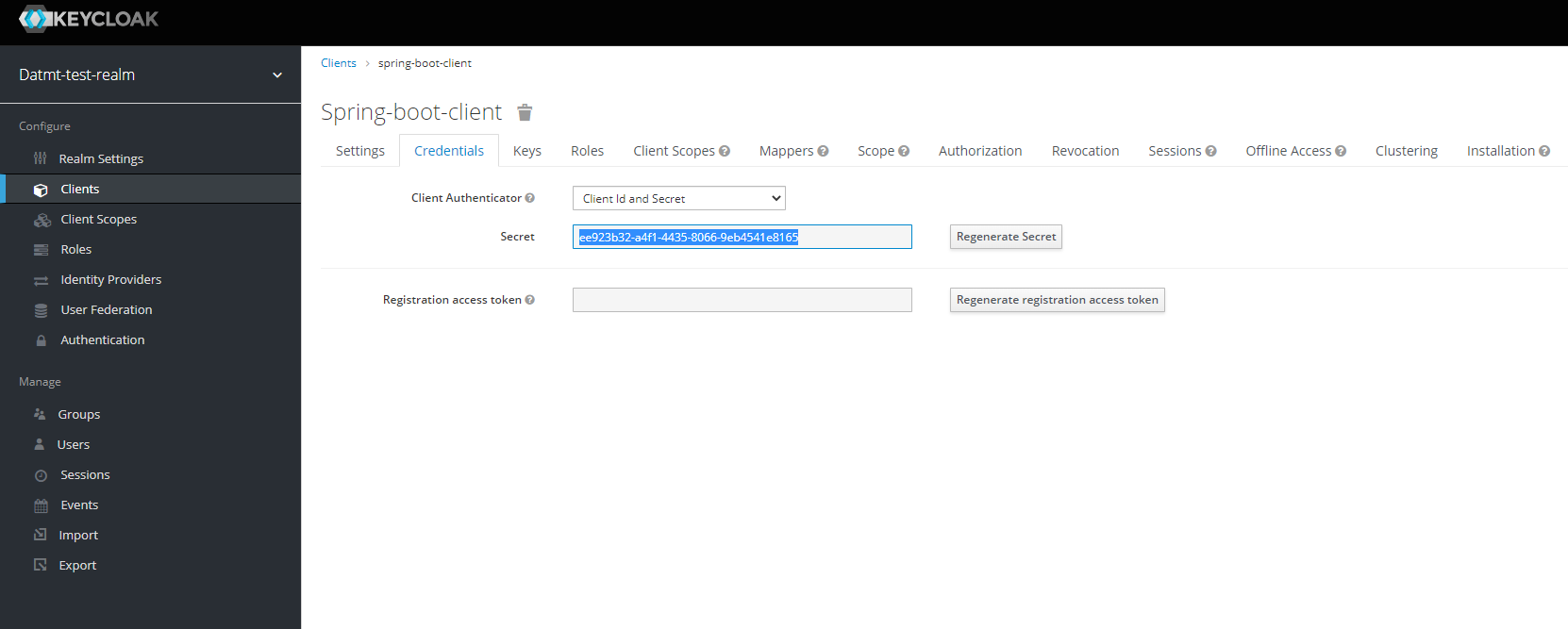 Integrate Keycloak With Spring Boot Step by Step datmt