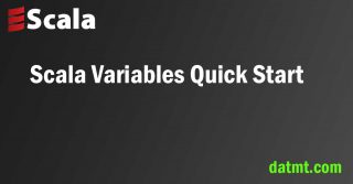 Scala Variables Tutorial