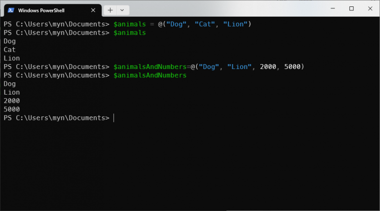 Windows PowerShell Cheat Sheet - datmt