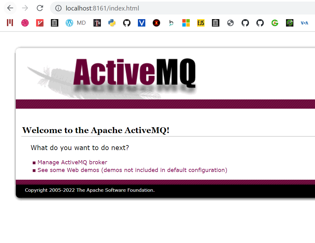 ActiveMQ web admin