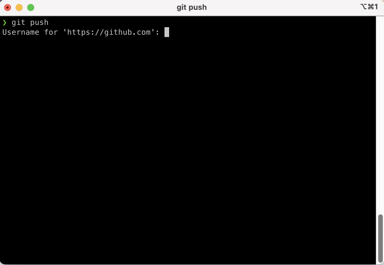  fixed cannot push to github from the command line datmt