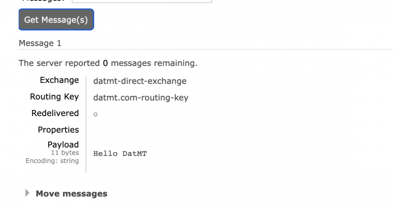Quick RabbitMQ Tutorials With Examples in Java - datmt