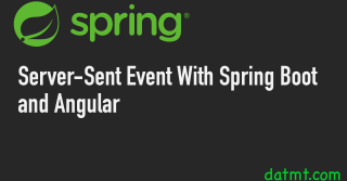 Implement SSE with Spring Boot And Angular
