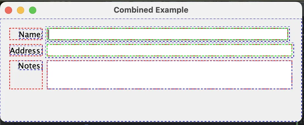 Demonstrate span and align