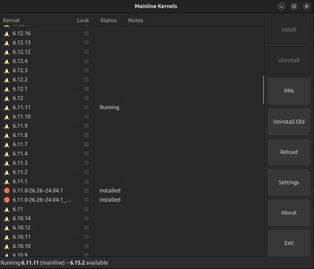 mainline gtk