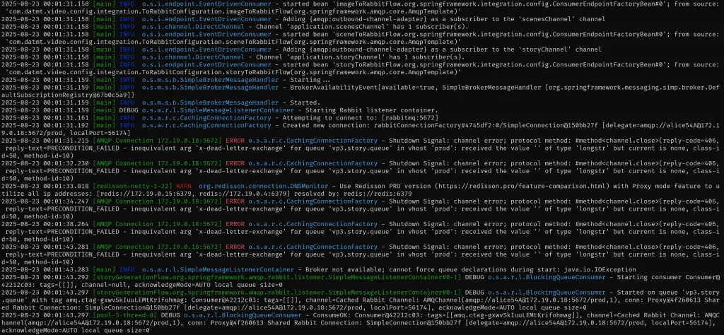 Logging with color with logback, spring on linux
